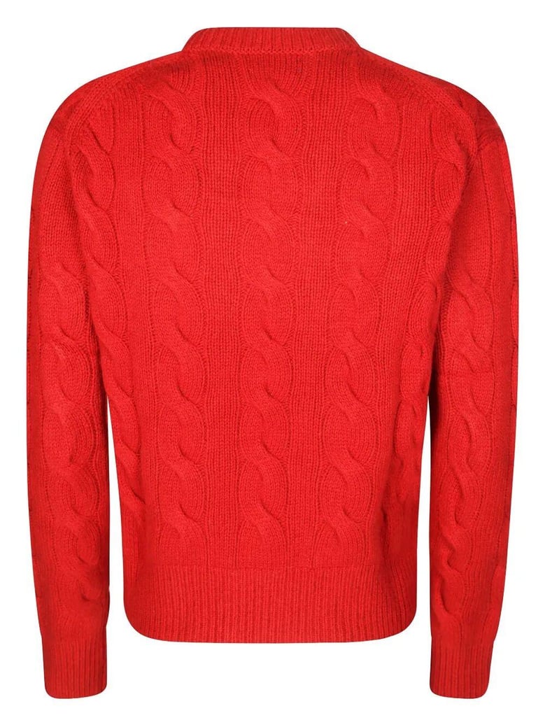 sweater with embroidered logo by Selfnex