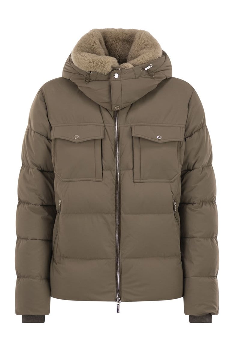 alarick - hooded down jacket by Selfnex