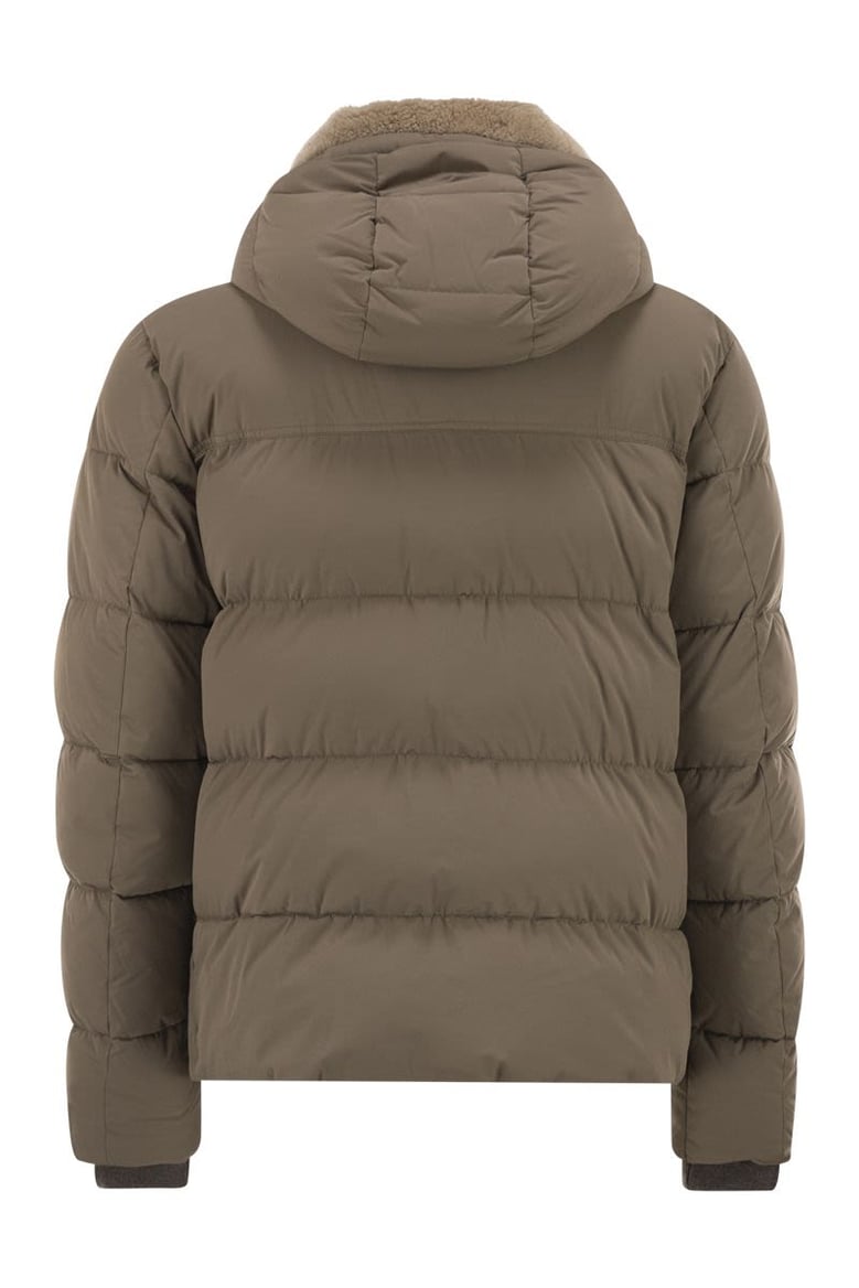 alarick - hooded down jacket by Selfnex