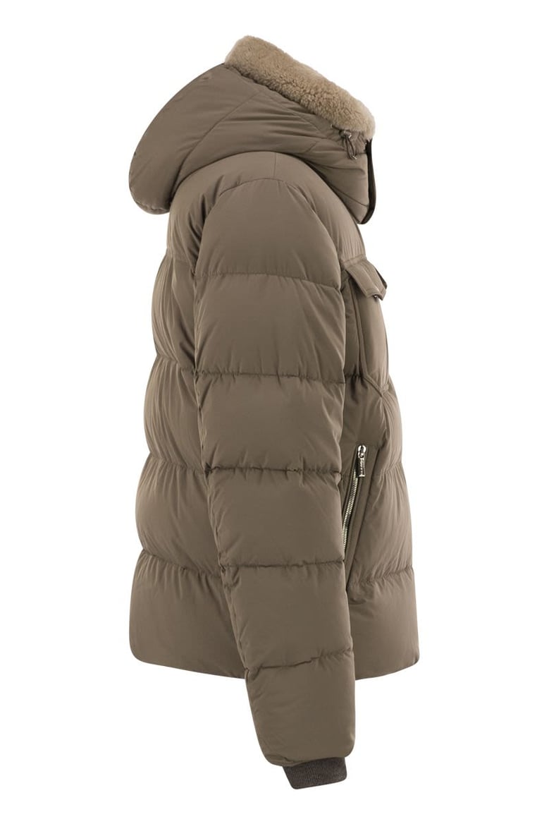 alarick - hooded down jacket by Selfnex