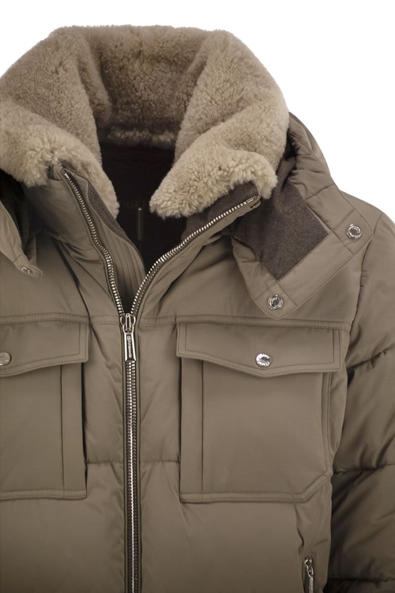 alarick - hooded down jacket by Selfnex