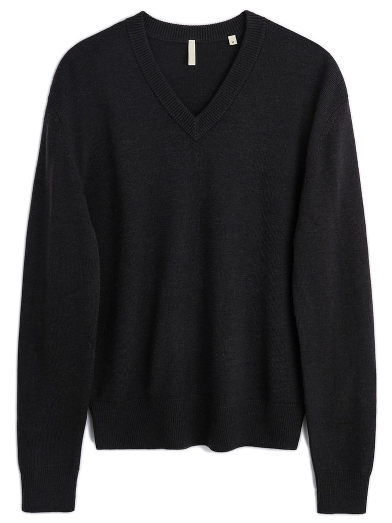 moon merino v neck by Selfnex