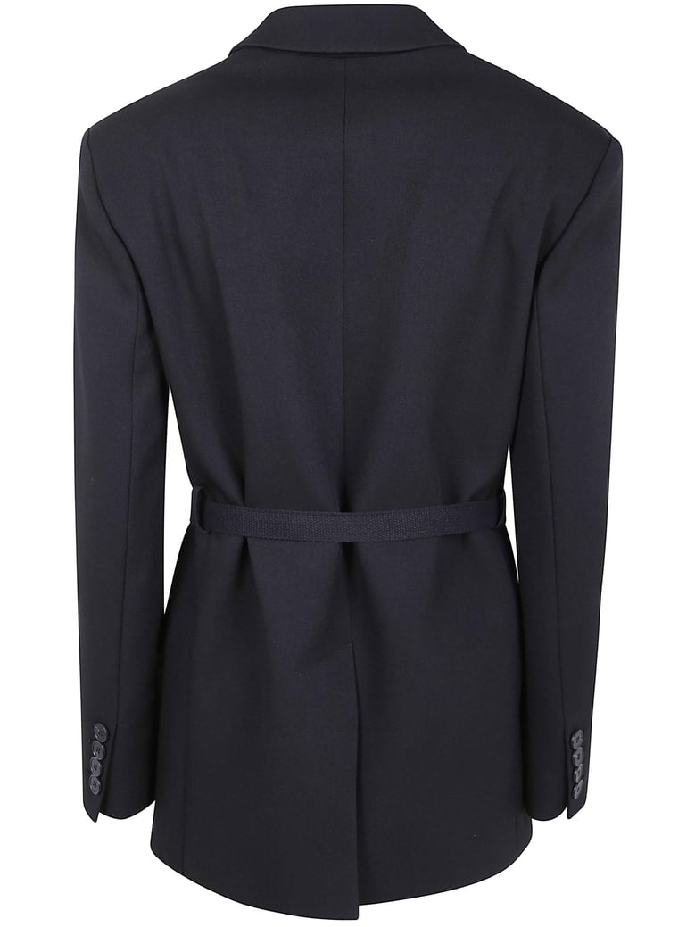 belted jacket by Selfnex