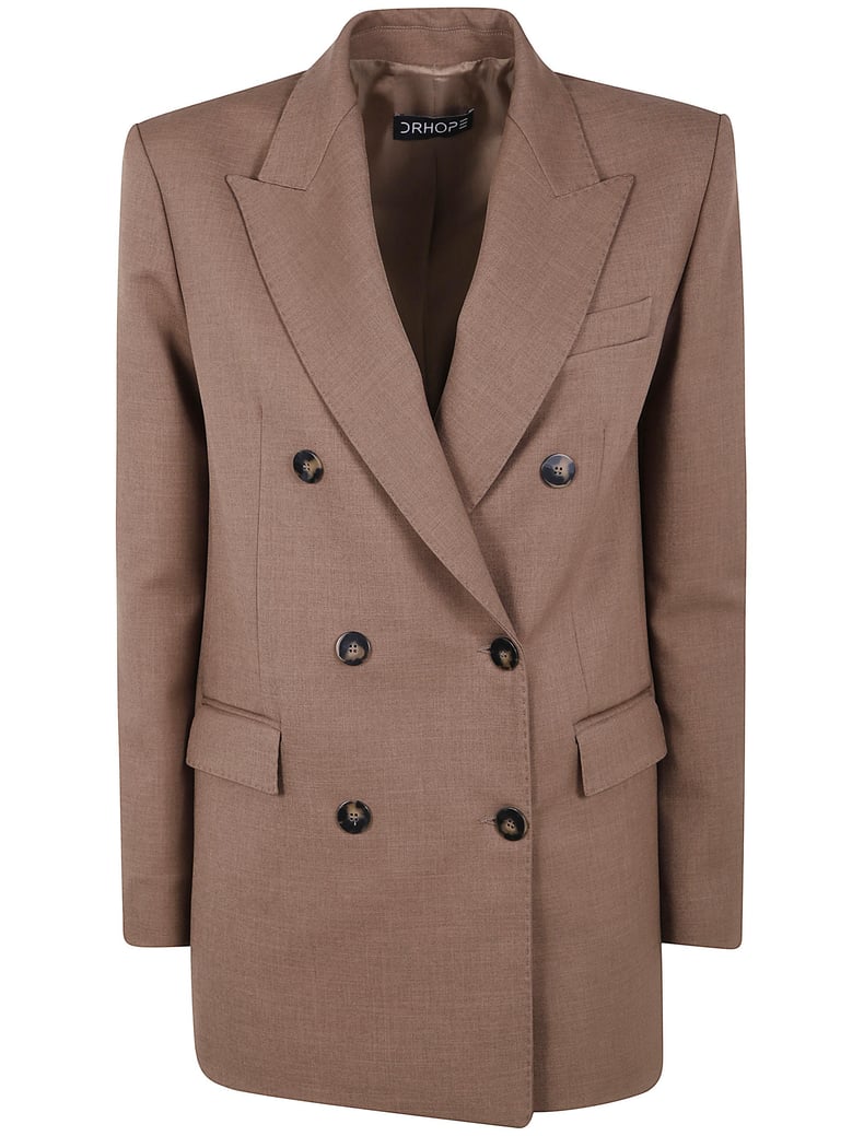 oversized double breasted blazer by Selfnex