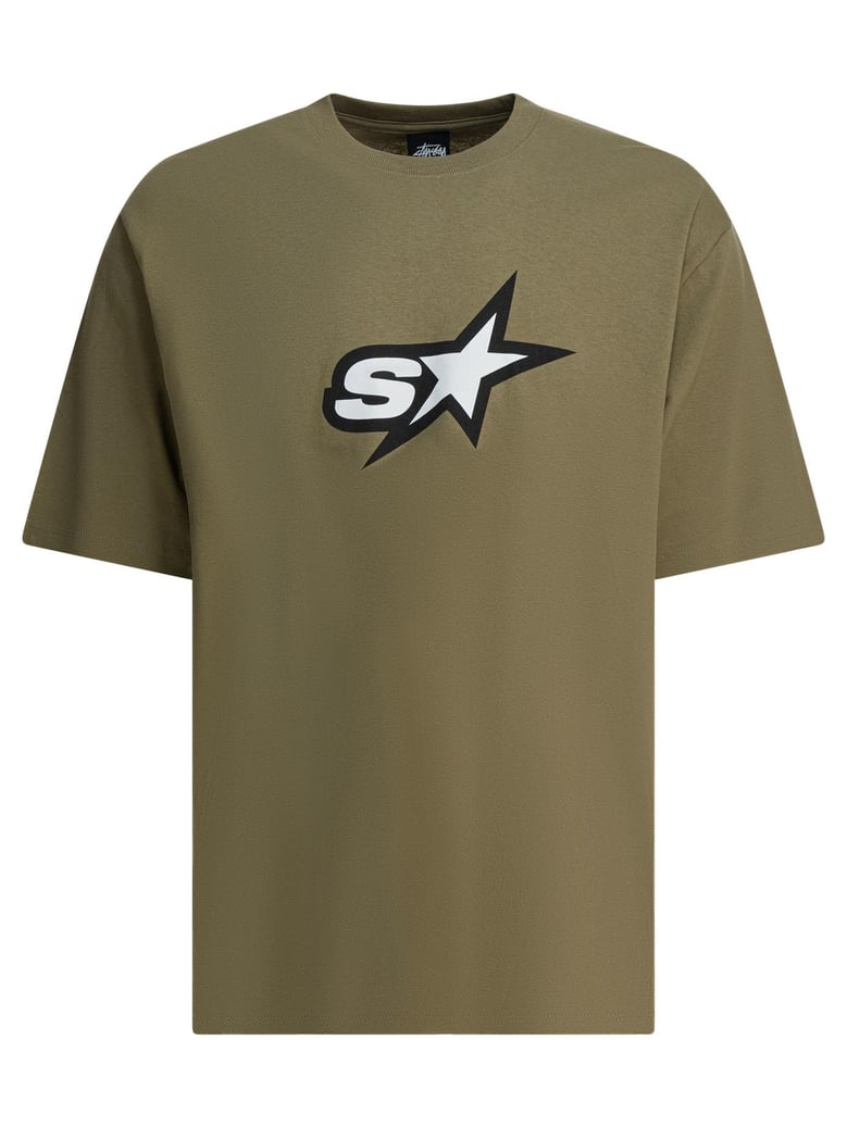 green cotton t-shirt by Selfnex