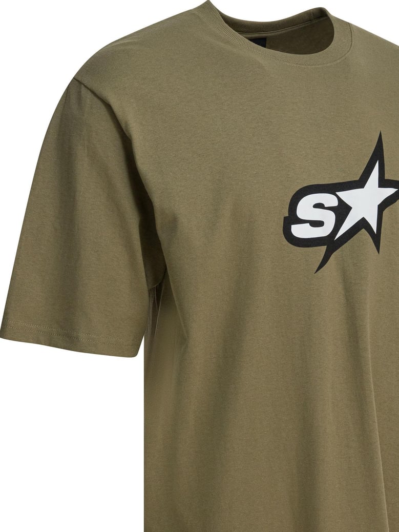 green cotton t-shirt by Selfnex