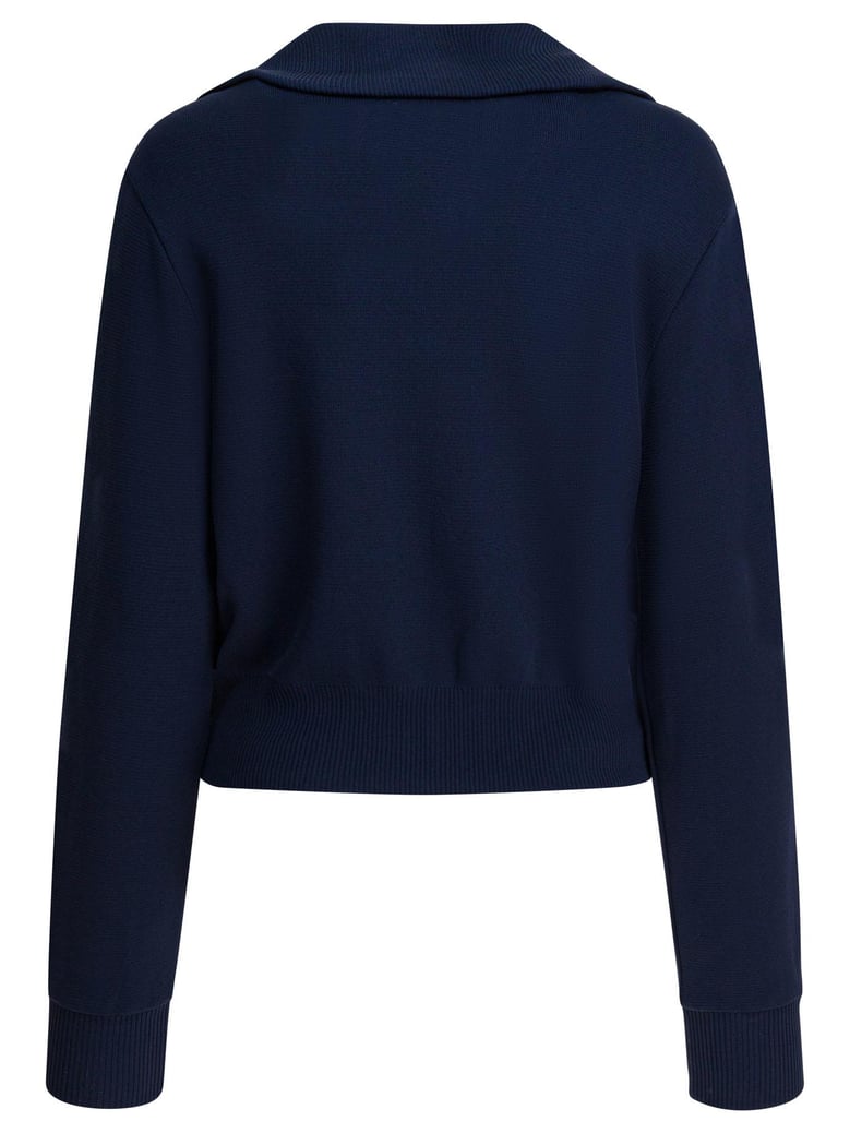 viscose blend zippered sweatshirt by Selfnex