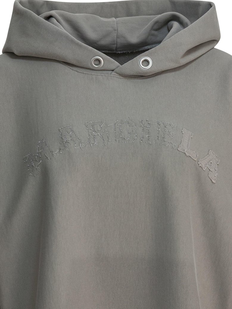brown cotton sweatshirt by Selfnex