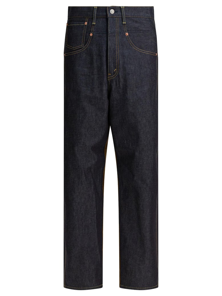blue cotton jeans by Selfnex