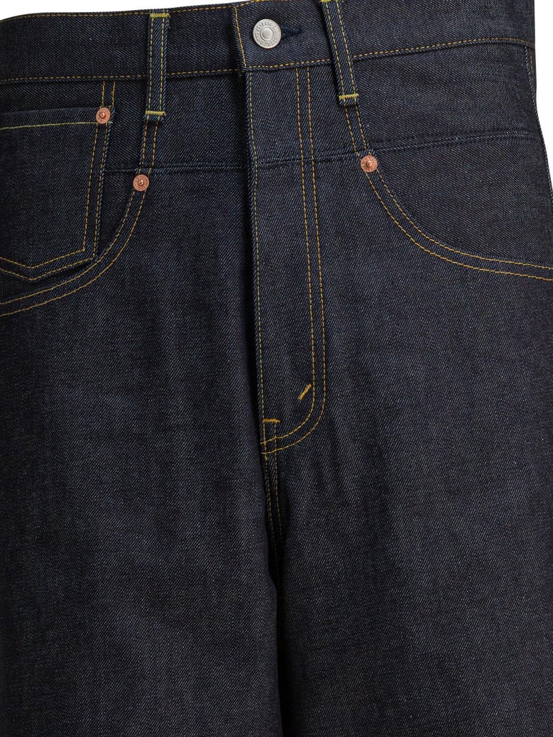 blue cotton jeans by Selfnex