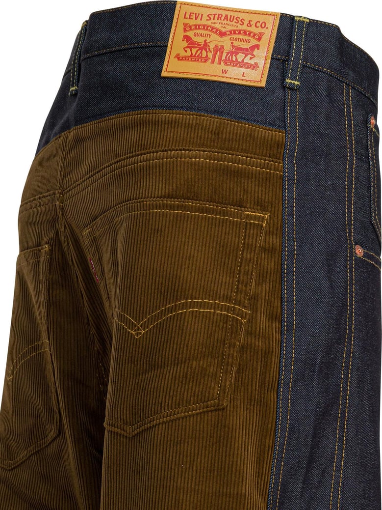 blue cotton jeans by Selfnex