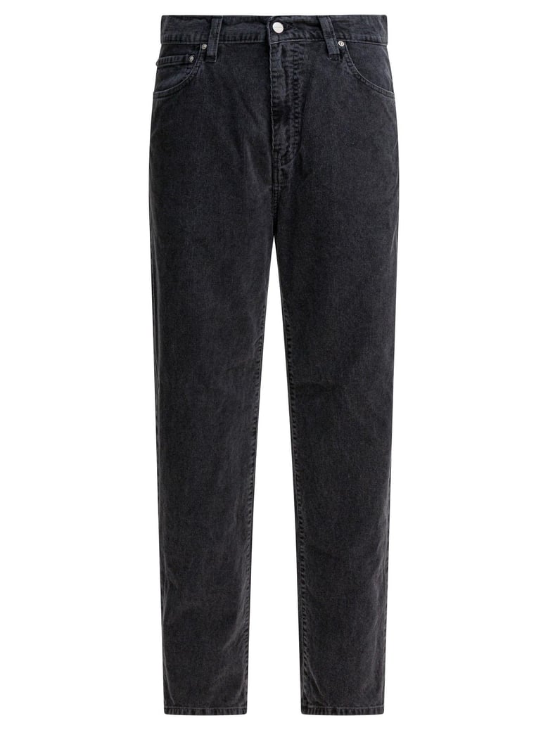 black cotton trousers by Selfnex