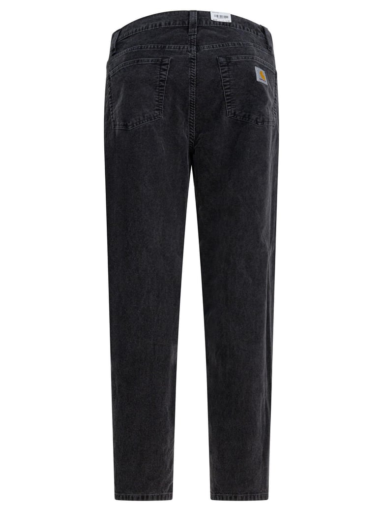black cotton trousers by Selfnex