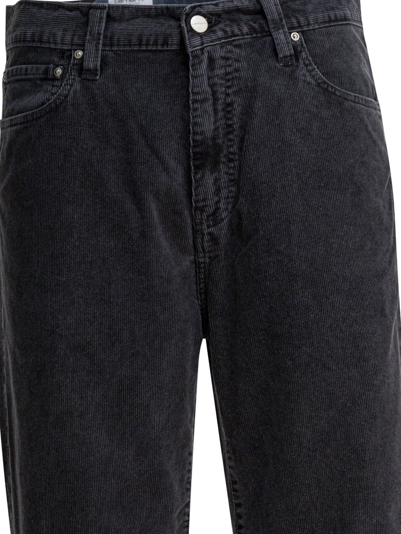 black cotton trousers by Selfnex