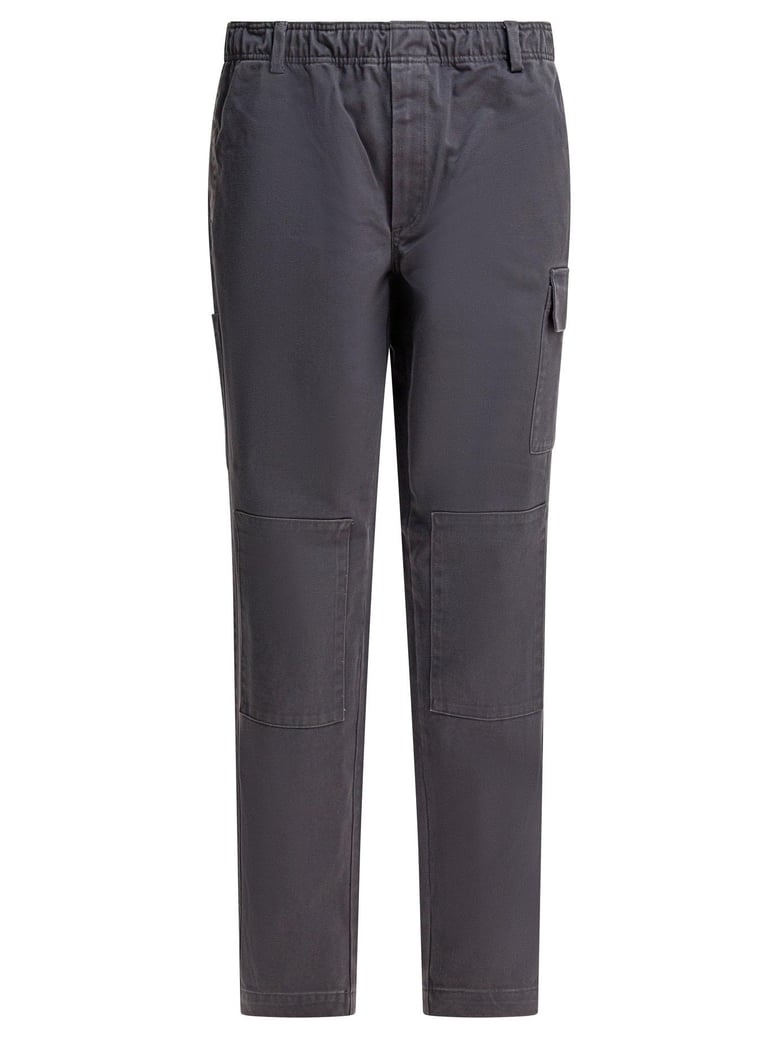 grey cotton trousers by Selfnex