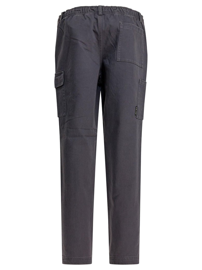 grey cotton trousers by Selfnex