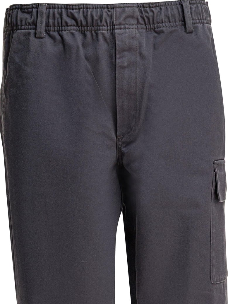 grey cotton trousers by Selfnex