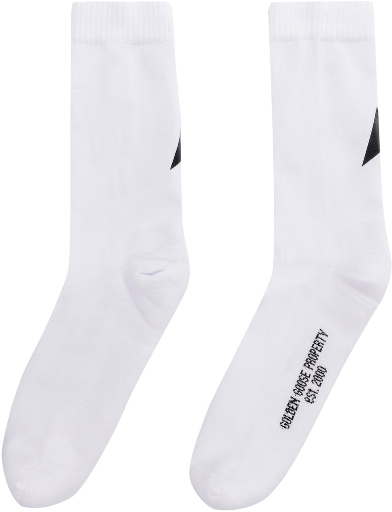 socks low rib back star by Selfnex