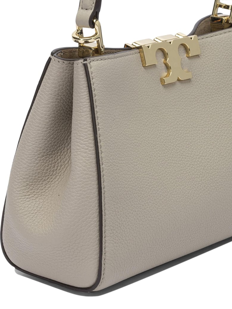 beige cow leather handbag by Selfnex