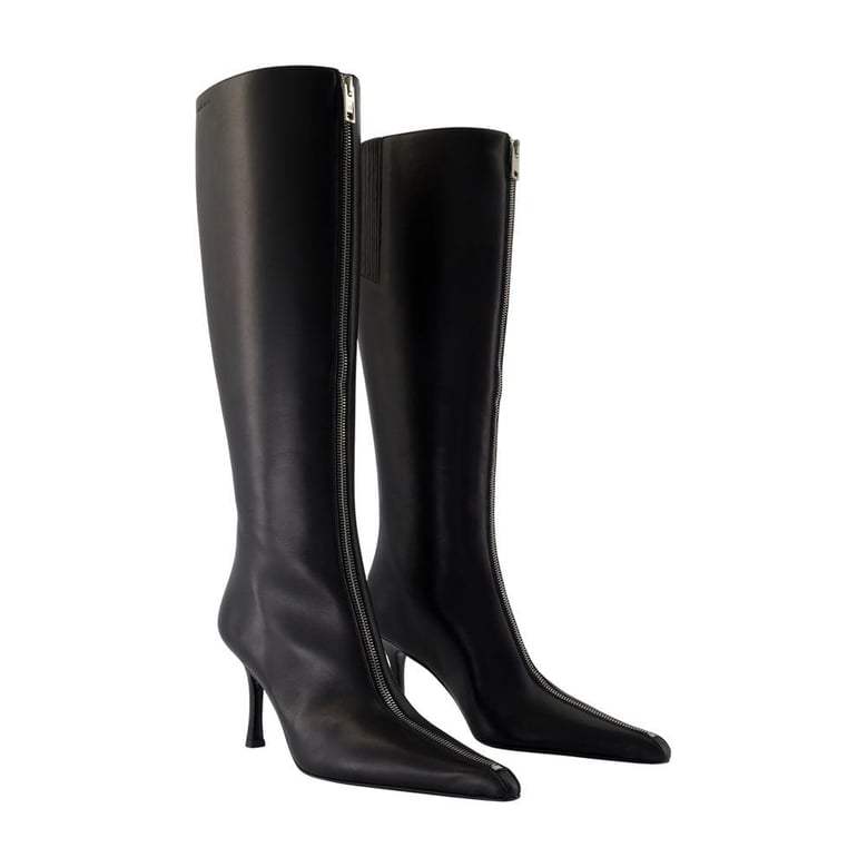 vera 85mm knee high zip boots by Selfnex