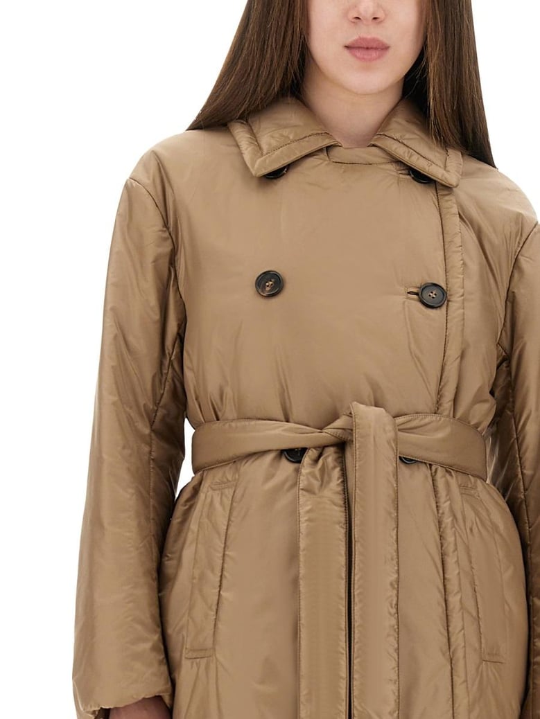 calla padded trench coat by Selfnex