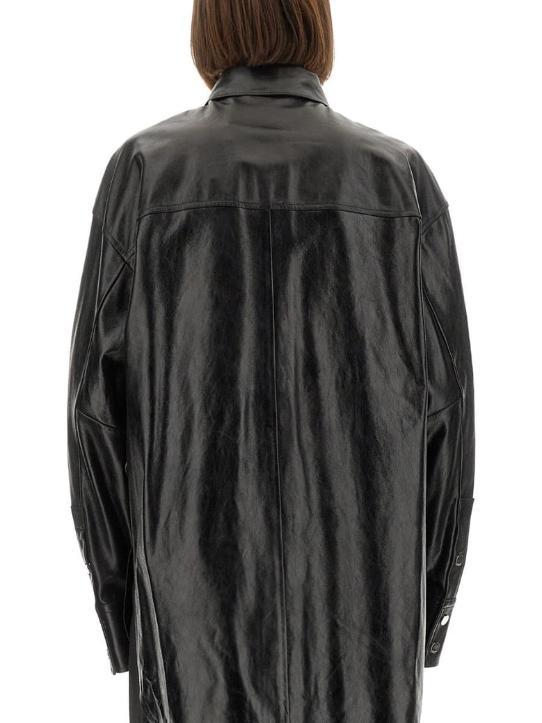leather borel shirt by Selfnex