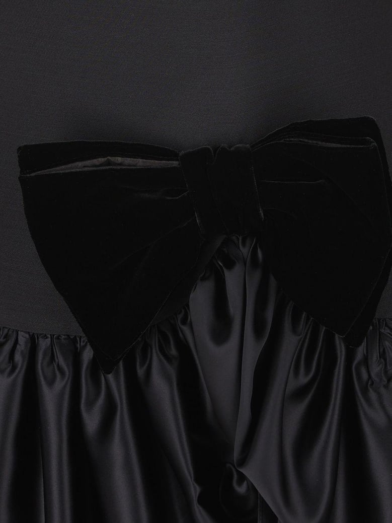 mini dress in crepe couture by Selfnex