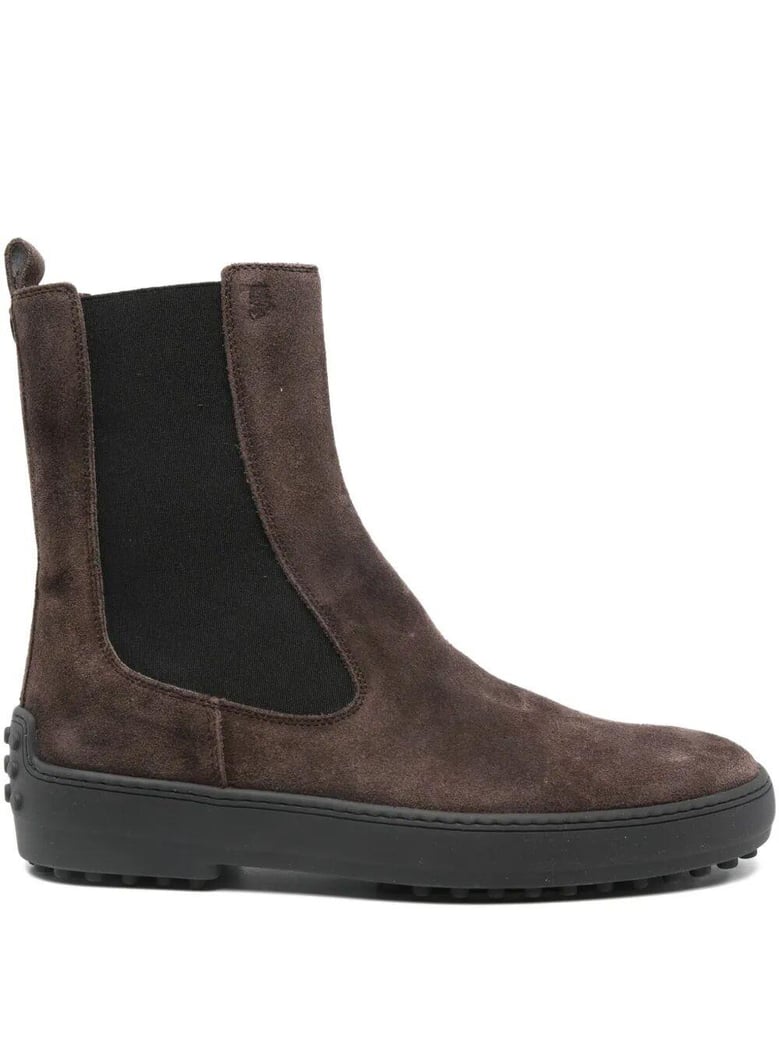 winter gommino suede ankle boots by Selfnex