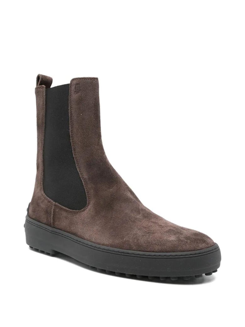winter gommino suede ankle boots by Selfnex