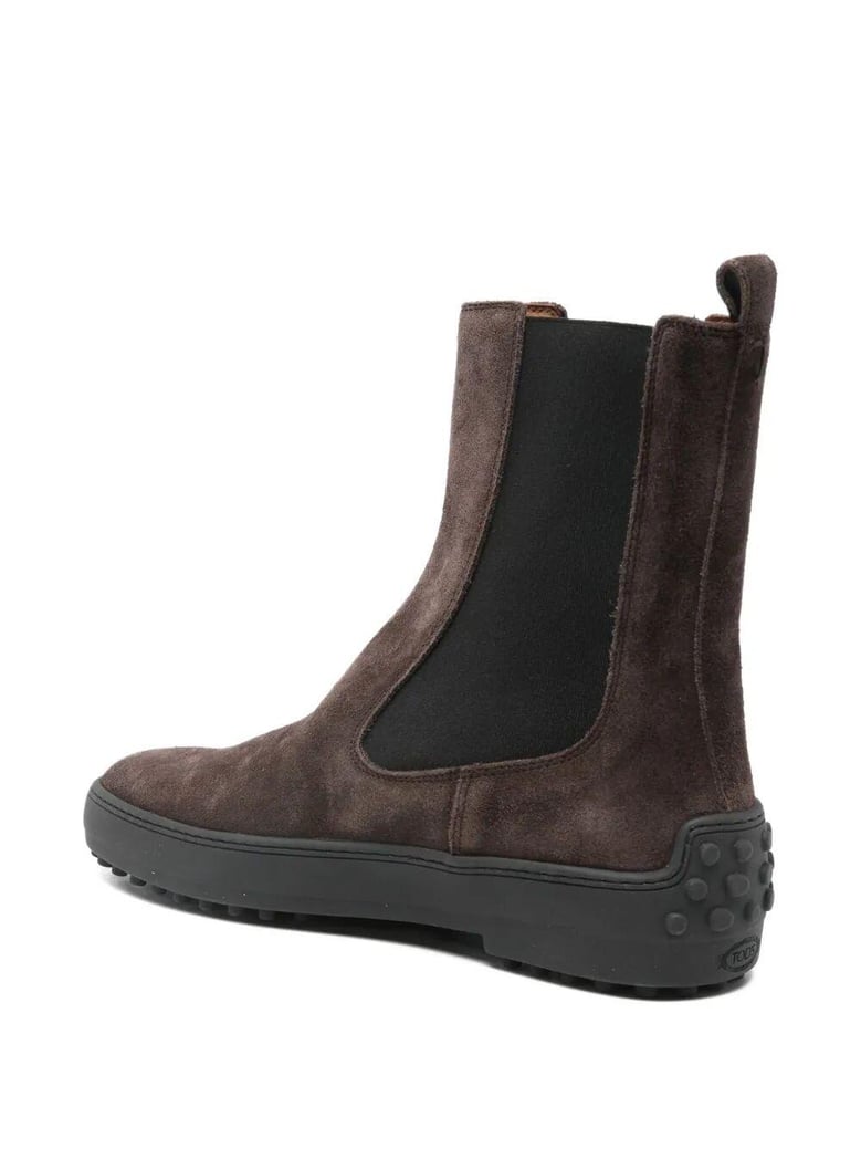 winter gommino suede ankle boots by Selfnex