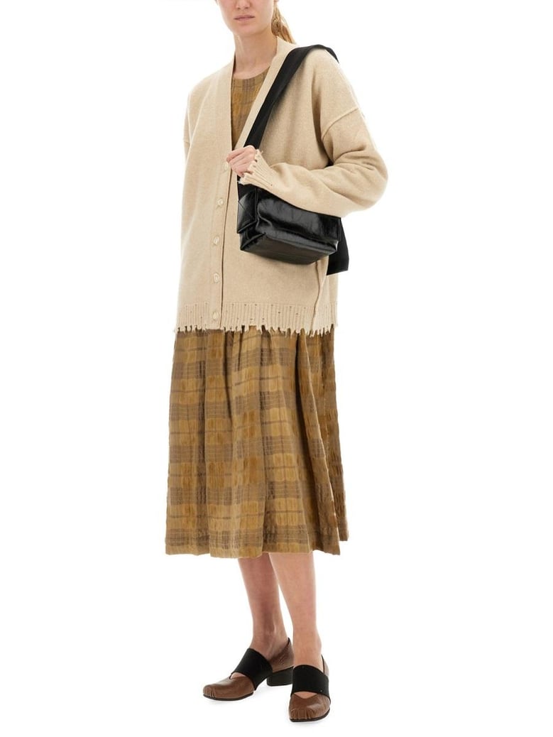 cashmere cardigan with buttons by Selfnex