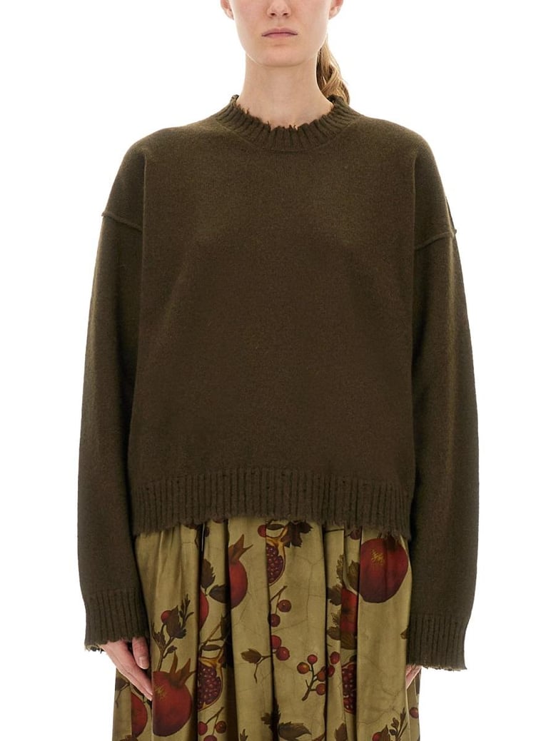 cashmere sweater with bangs by Selfnex