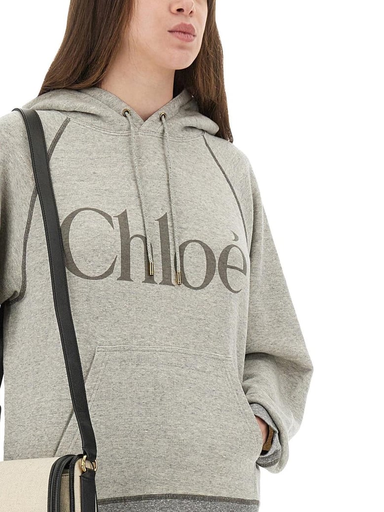 oversized logo hoodie by Selfnex