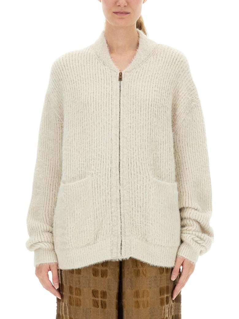 wool blend cardigan by Selfnex