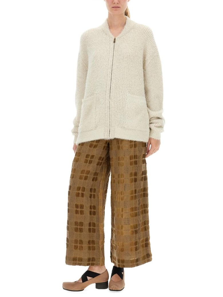 wool blend cardigan by Selfnex