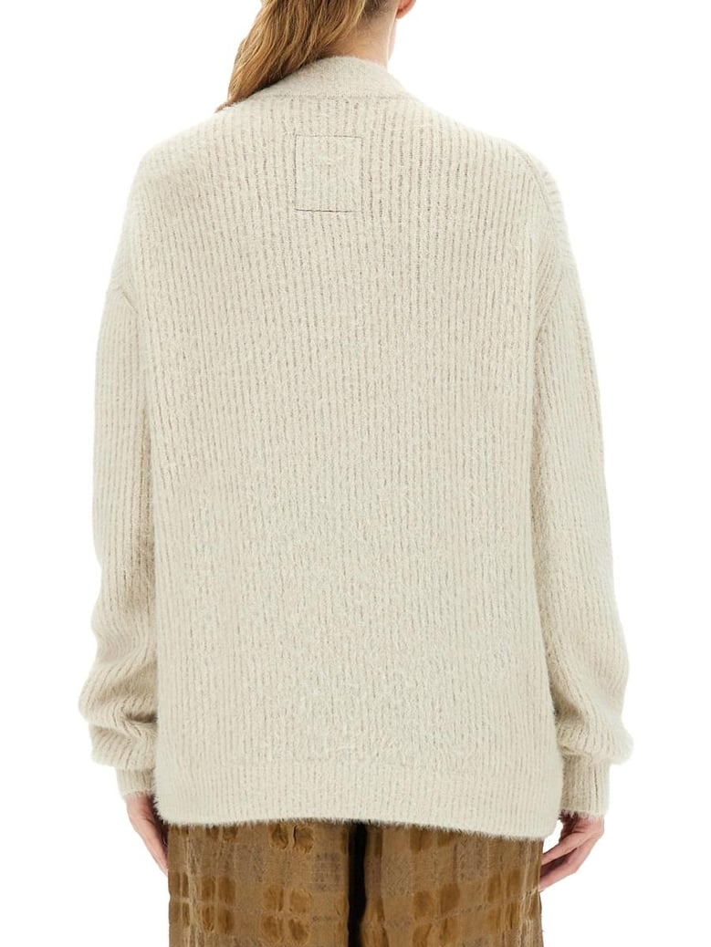 wool blend cardigan by Selfnex