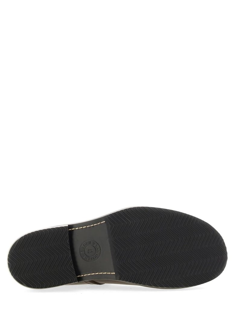 leather clogs by Selfnex