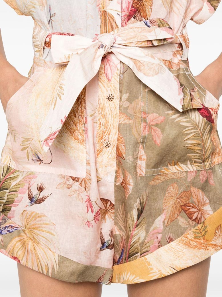 short overalls with ascension lapels by Selfnex