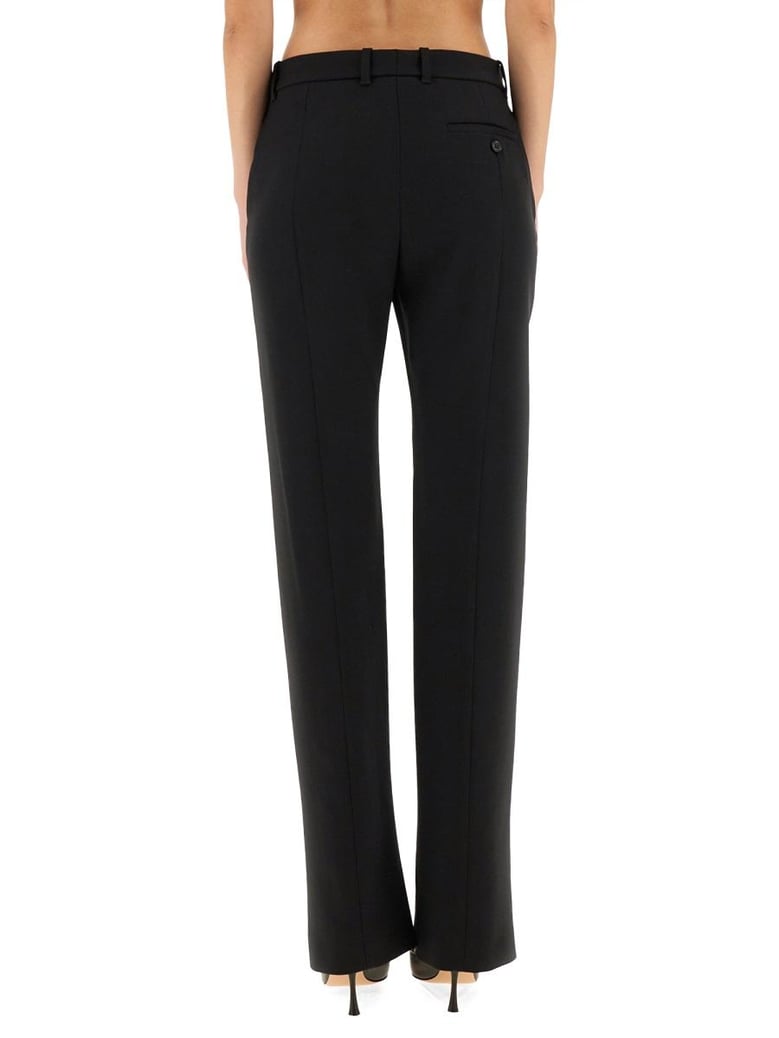 wool gabardine tailored pants by Selfnex