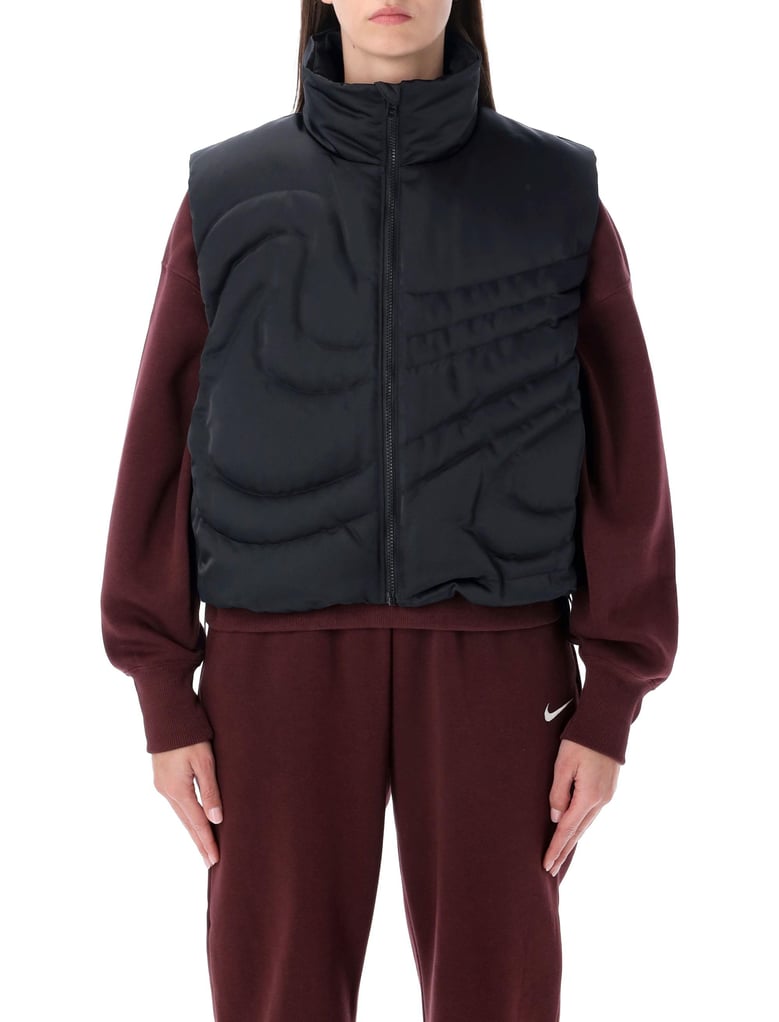 nike swoosh series oversized down vest by Selfnex