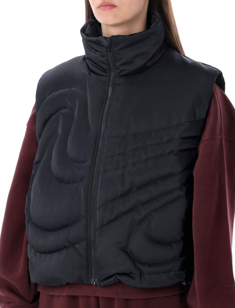 nike swoosh series oversized down vest by Selfnex