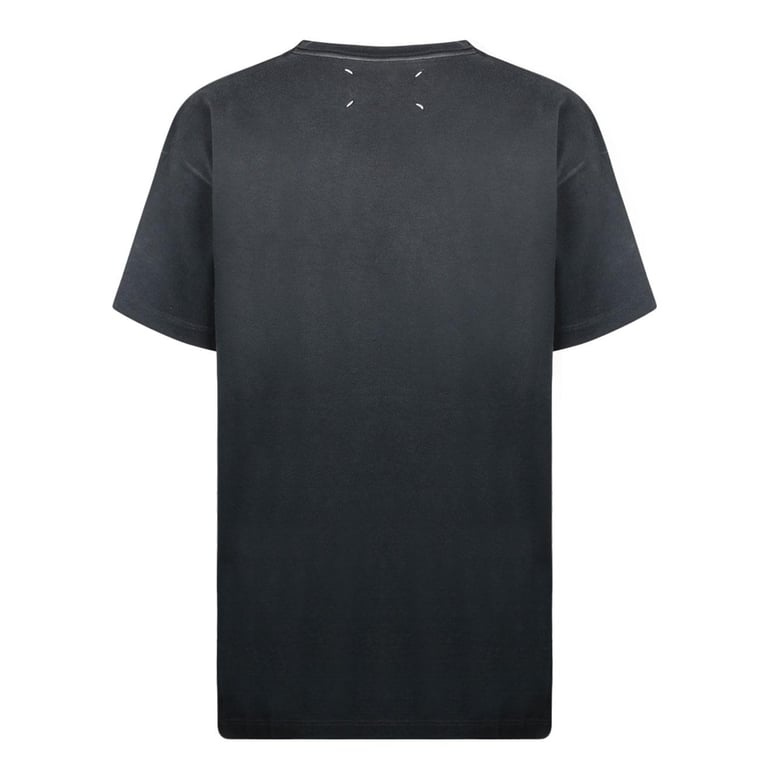 maison margiela reverse logo cotton t-shirt by Selfnex