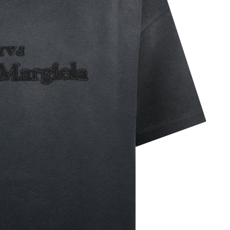 maison margiela reverse logo cotton t-shirt by Selfnex