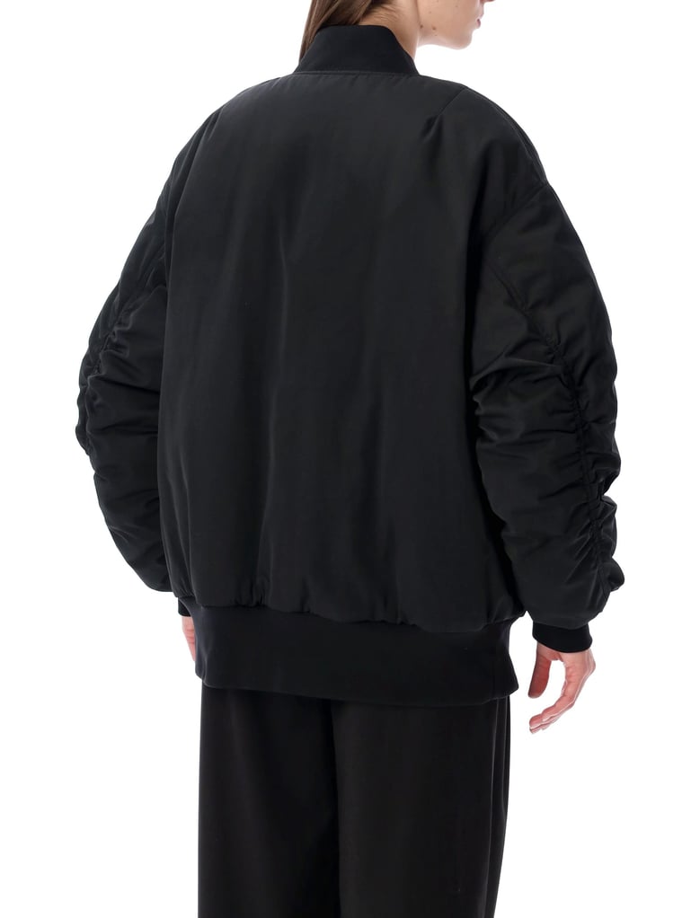 dolce & gabbana oversized black bomber jacket by Selfnex
