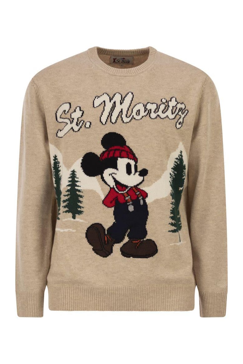 heron - crew neck sweater with embroidery on the front by Selfnex