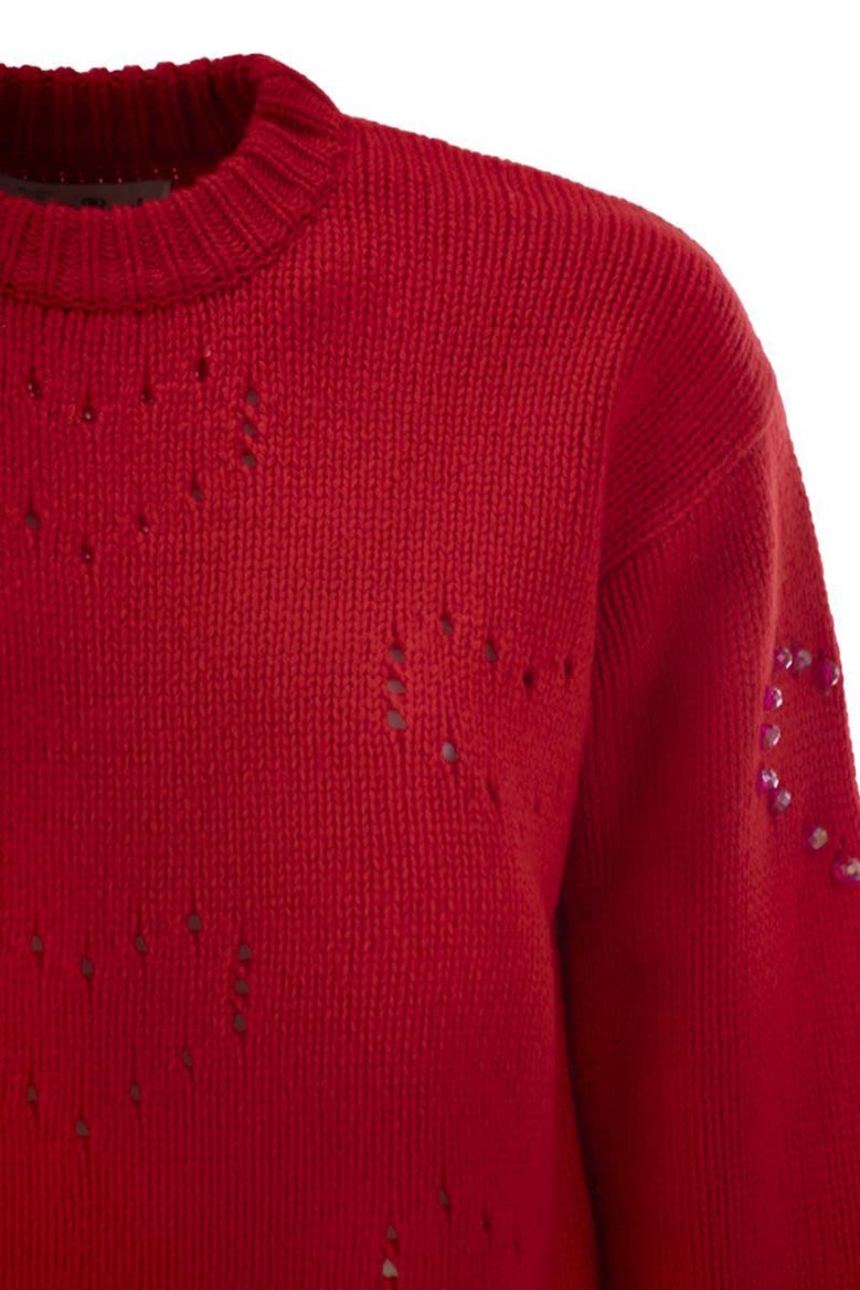 danya - sweater with heart pattern by Selfnex