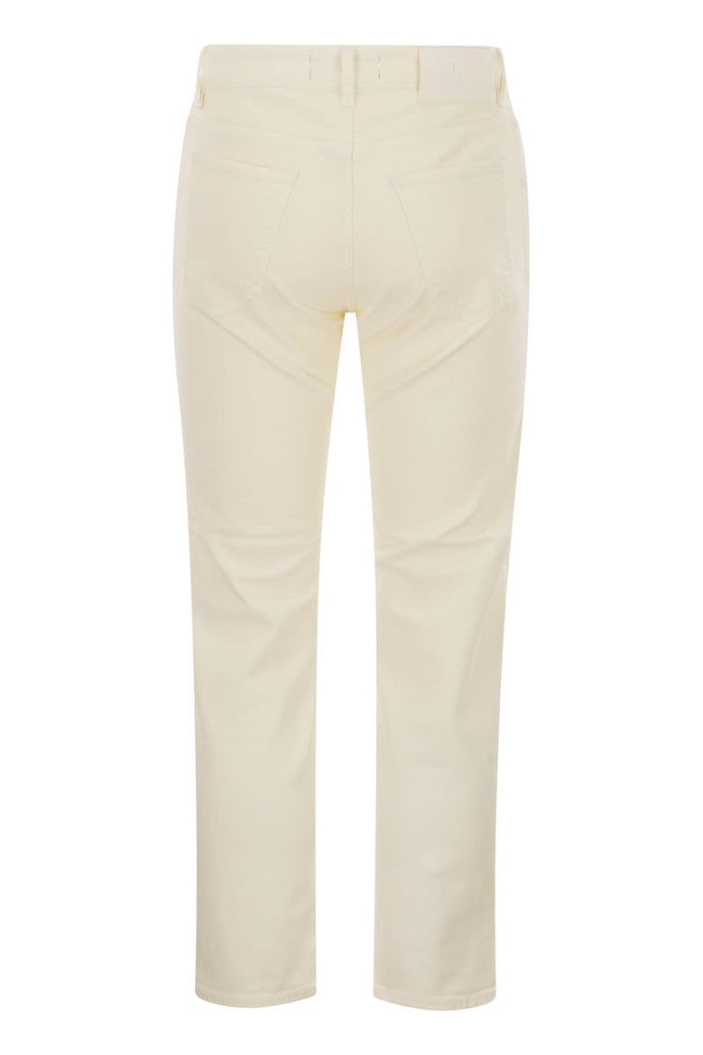 rebel - carrot fit denim trousers by Selfnex