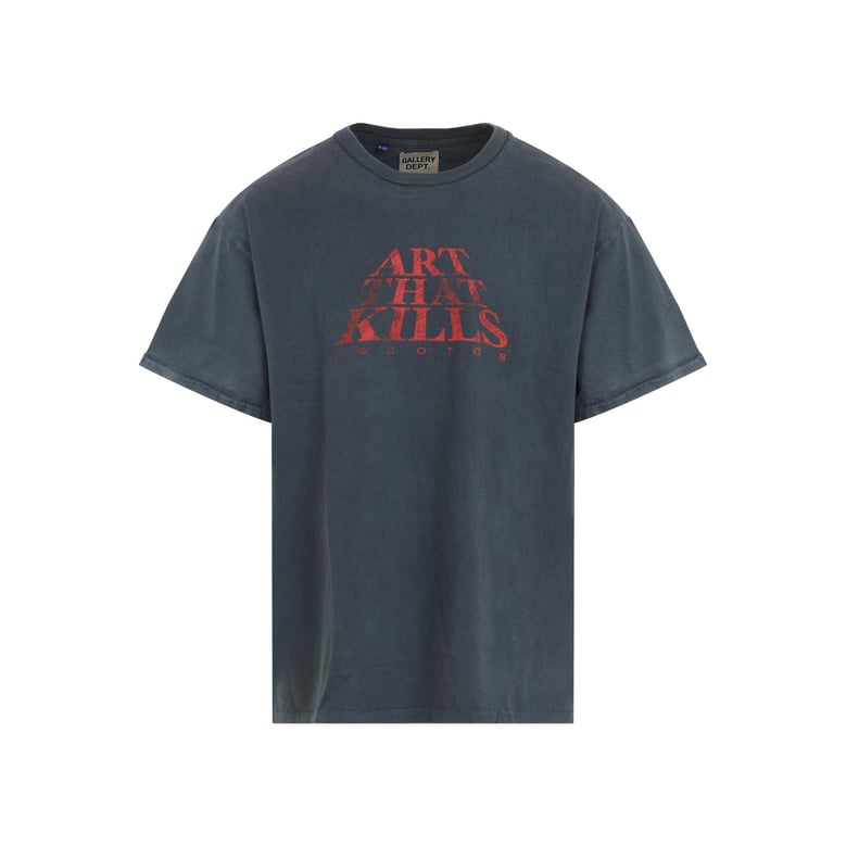 vintage black cotton the force logo tee by Selfnex