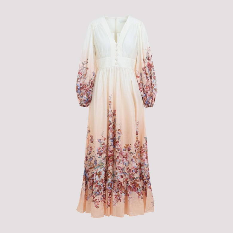 awaken plunge maxi dress by Selfnex