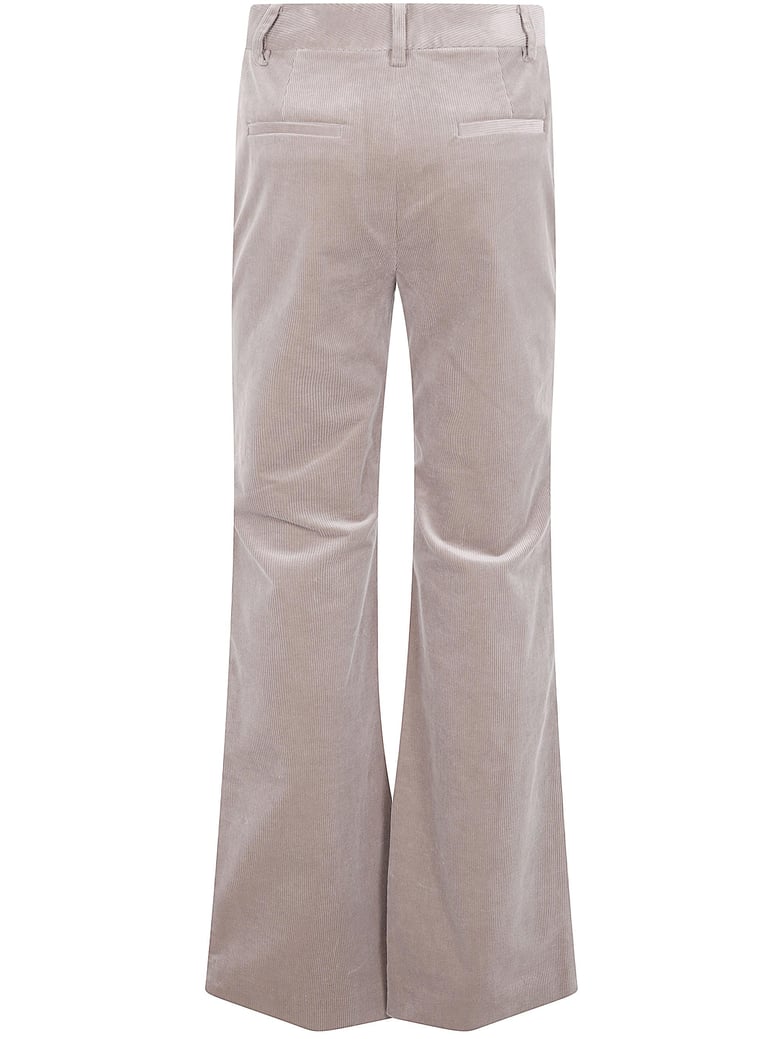 kaeden full length flat front trousers by Selfnex